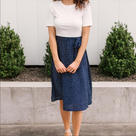 Reborn J Dresses & Skirts - Pretty Please Polka Dot Dress Medium